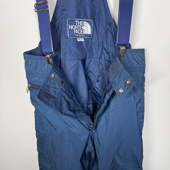 The North Face Vintage Insulated Ski Bib Snow Pants | Women’s Medium Tall - Picture 5 of 9
